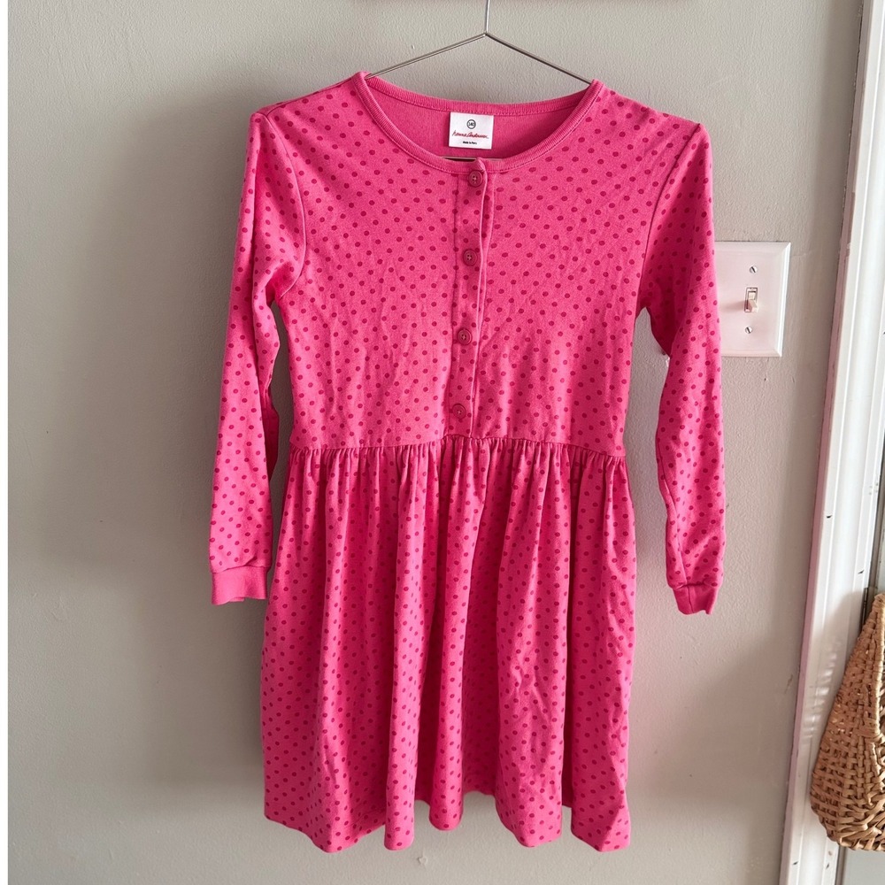 Hannah Anderson polka dot dress